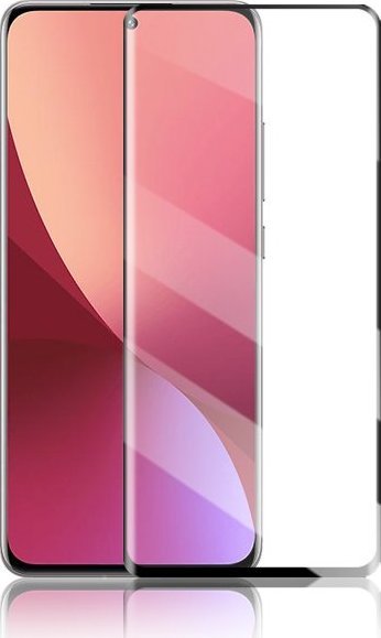 Xham mbrojtës Techonic Mocolo 3D, Xiaomi 12 Pro, 9H, Full Glue, me kornizë të zezë