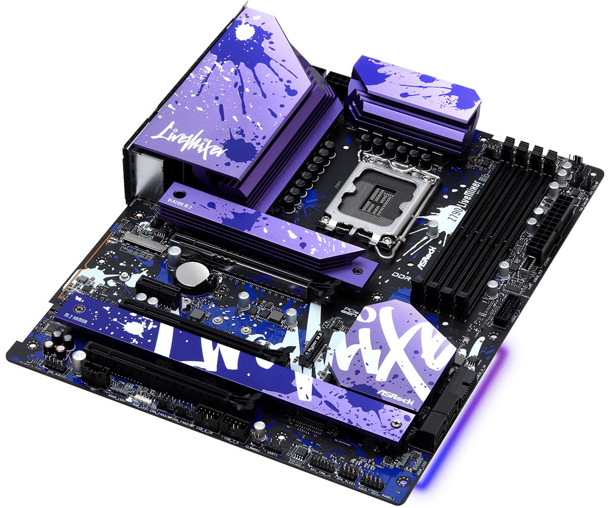Pllakë amë Asrock Z790 LiveMixer Intel Z790 LGA 1700 ATX