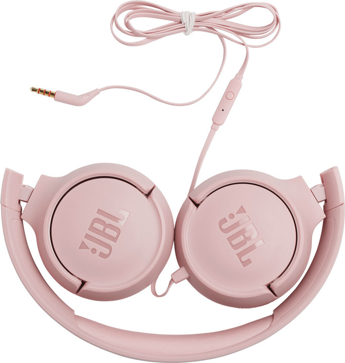 Kufje JBL T500, rozë