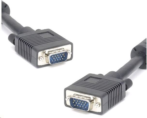 Kabllo PremiumCord D-Sub (VGA) - D-Sub (VGA), 7m, e zezë
