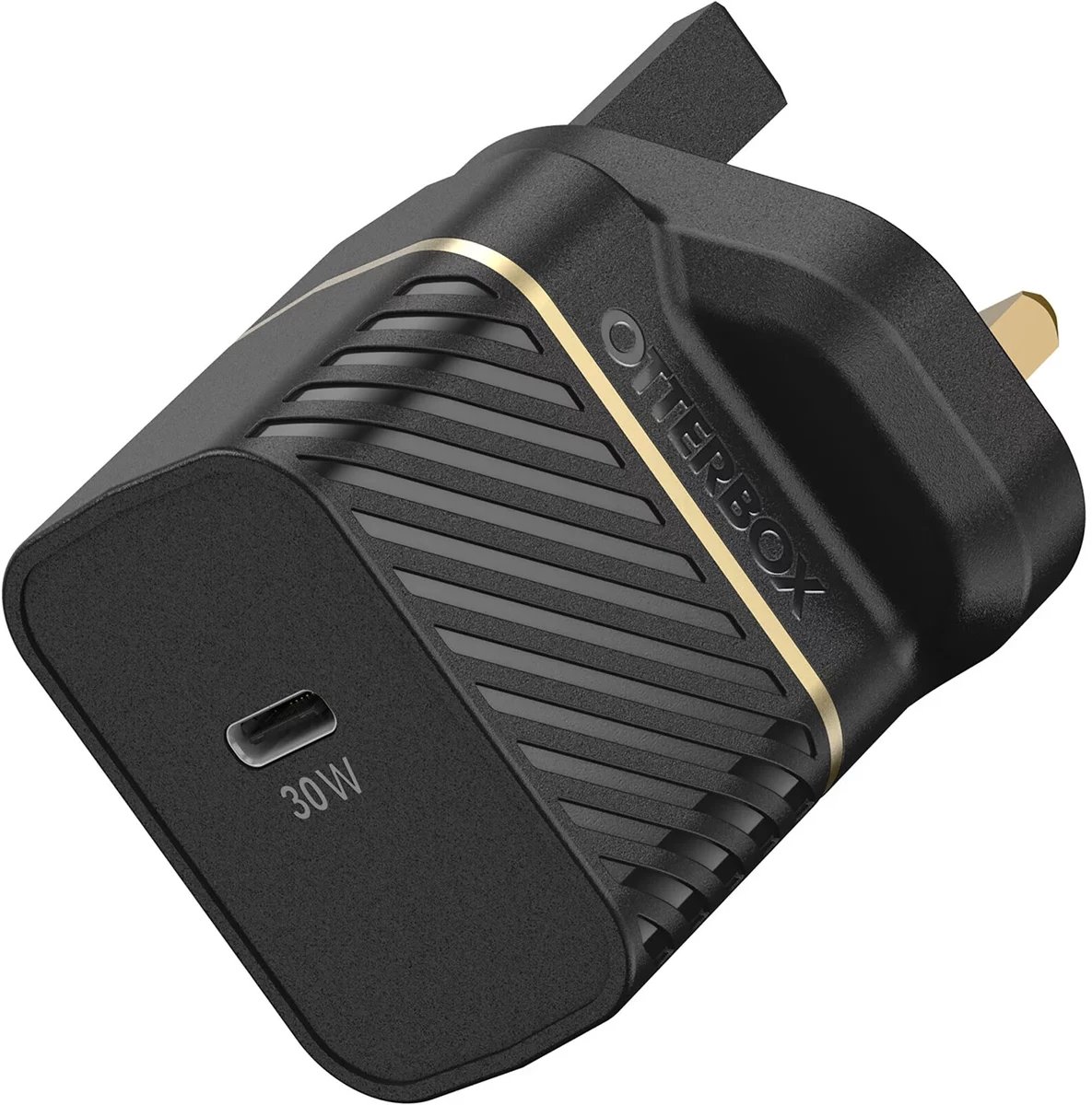 Полнач за ѕид Ob UK Charger 30W GaN, 1x USB, бел