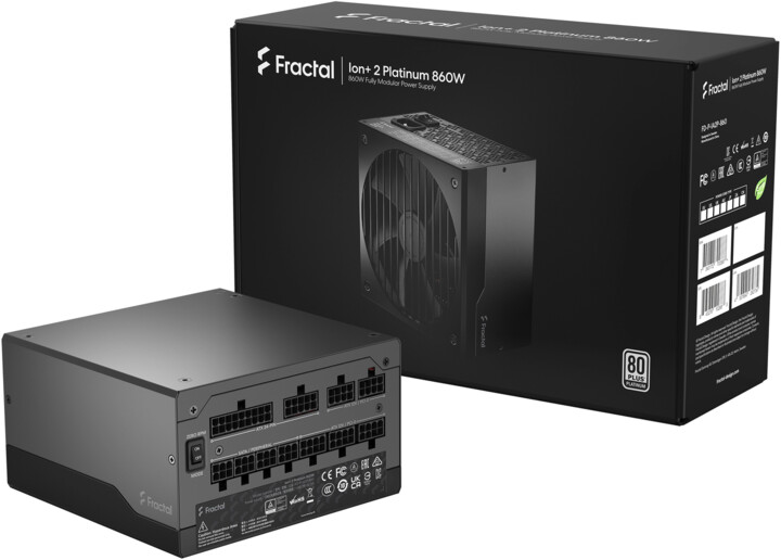 Burim energjie Fractal Design ION + 2 Platinum - 860W