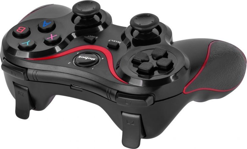 Gamepad Rebel Comp, безжичен, Bluetooth, црн