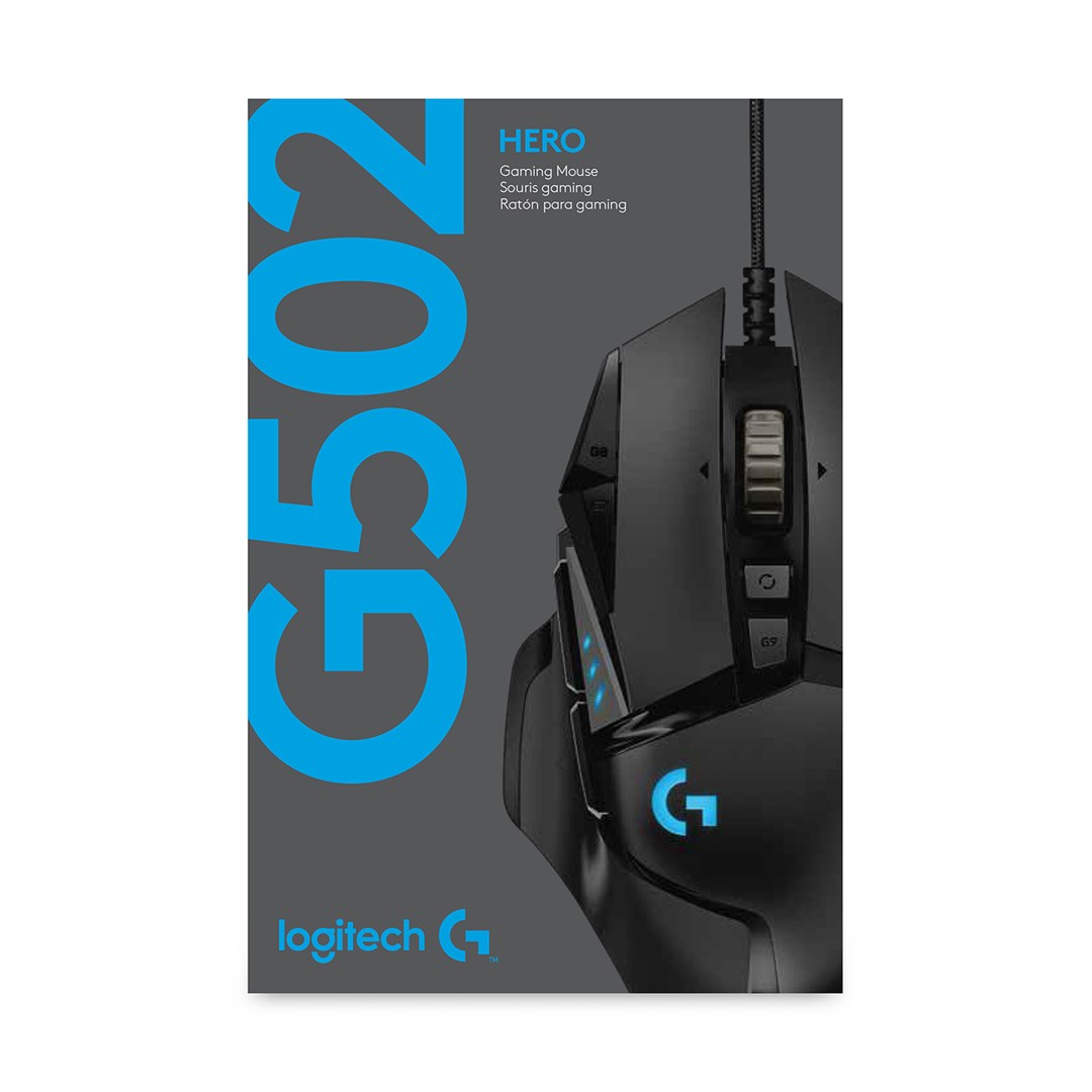 Maus Logitech G502, Gaming, USB Type-A, i zi