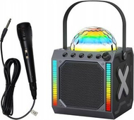 Кутија за музика Денвер BTM-618, 100W, Блутут, со микрофон, црна