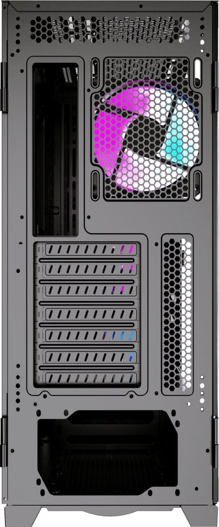 Куќиште за компјутер PREYON Nest Meshy+ (PRENMP04B), црна боја