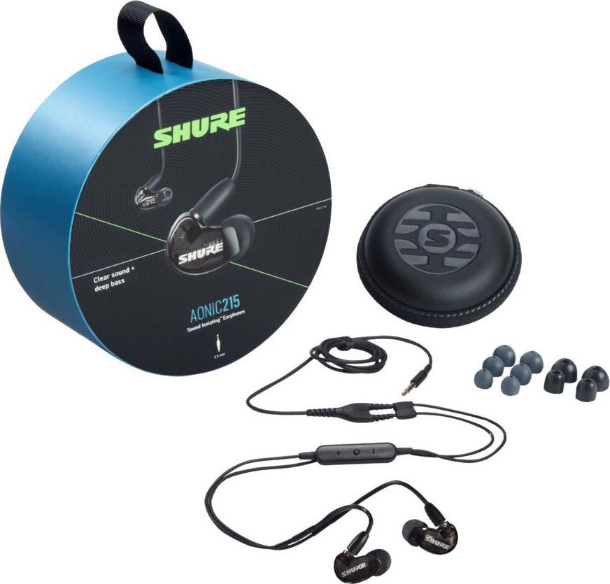 Kufje Shure Aonic 215 (SE215DYBK+UNI-EF)