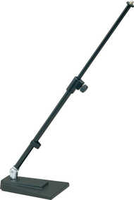 Qëndrim mikrofoni König & Meyer 234, për tavolinë dhe dysheme, i rregullueshëm, i zi