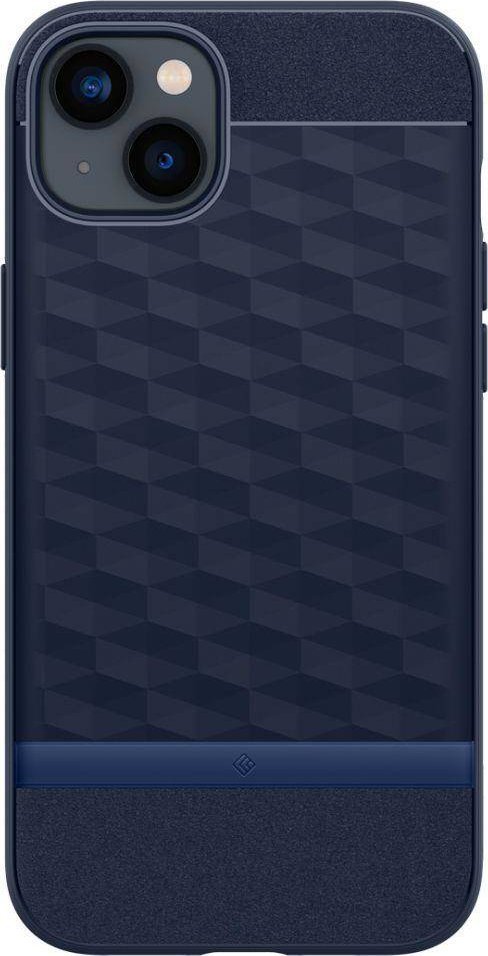 Mbulesë telefoni Spigen Caseology Parallax MAG për iPhone 14 Plus 6.7", MagSafe, blu navy