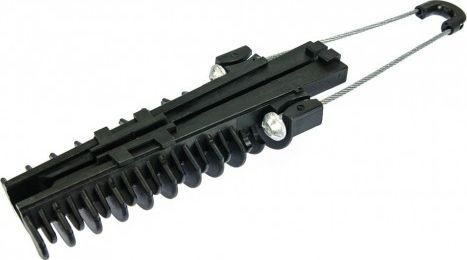 Kapëse ankoruese ExtraLink PA70-2000, për kabllo 10-15mm, e zezë