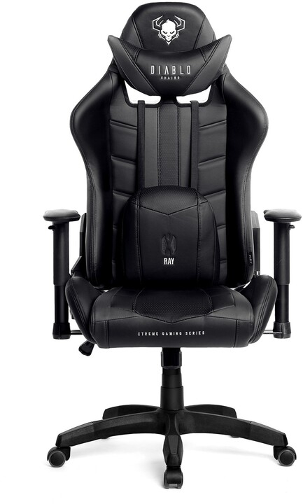 Karrige Diablo X-Ray, e zezë / hirtë