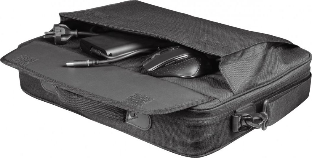 Çantë laptopi Trust Atlanta 24189, 15.6", material i ricikluar, gri