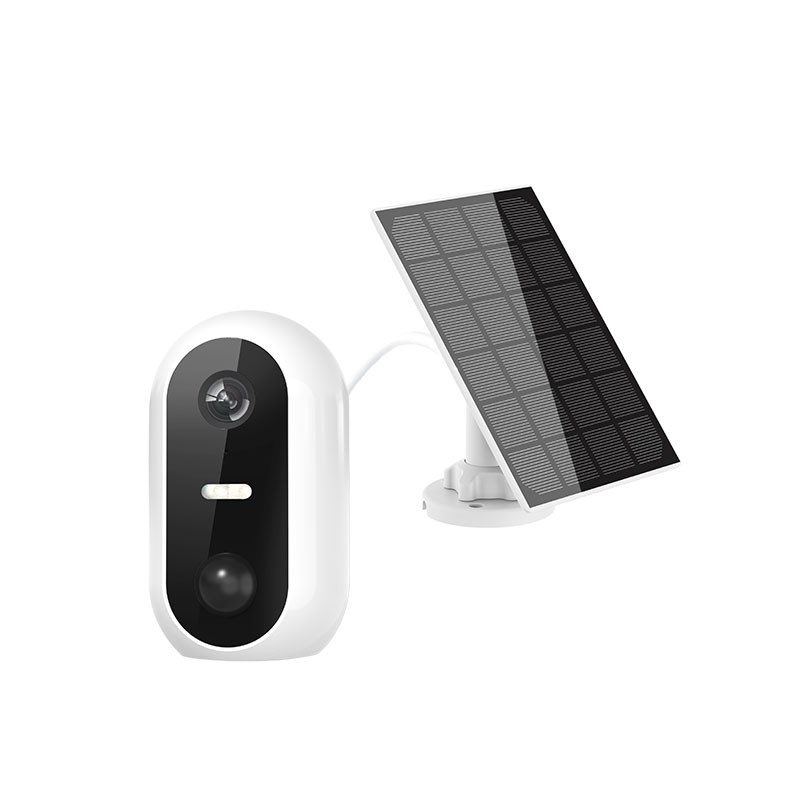 Kamerë e jashtme Extralink Smart Life SolarEye, Full HD, Wi-Fi, 5200mAh, e bardhë