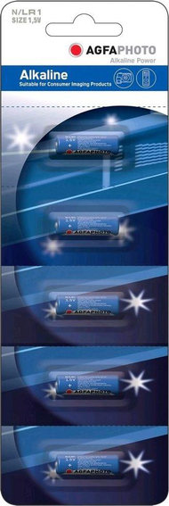 AgfaPhoto LR1 Алкална Батерија, 1.5 V, 5 Пакет