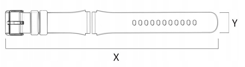 Силиконски ремен FIXED Silicone Sports Strap, 22mm Quick Release, црвен