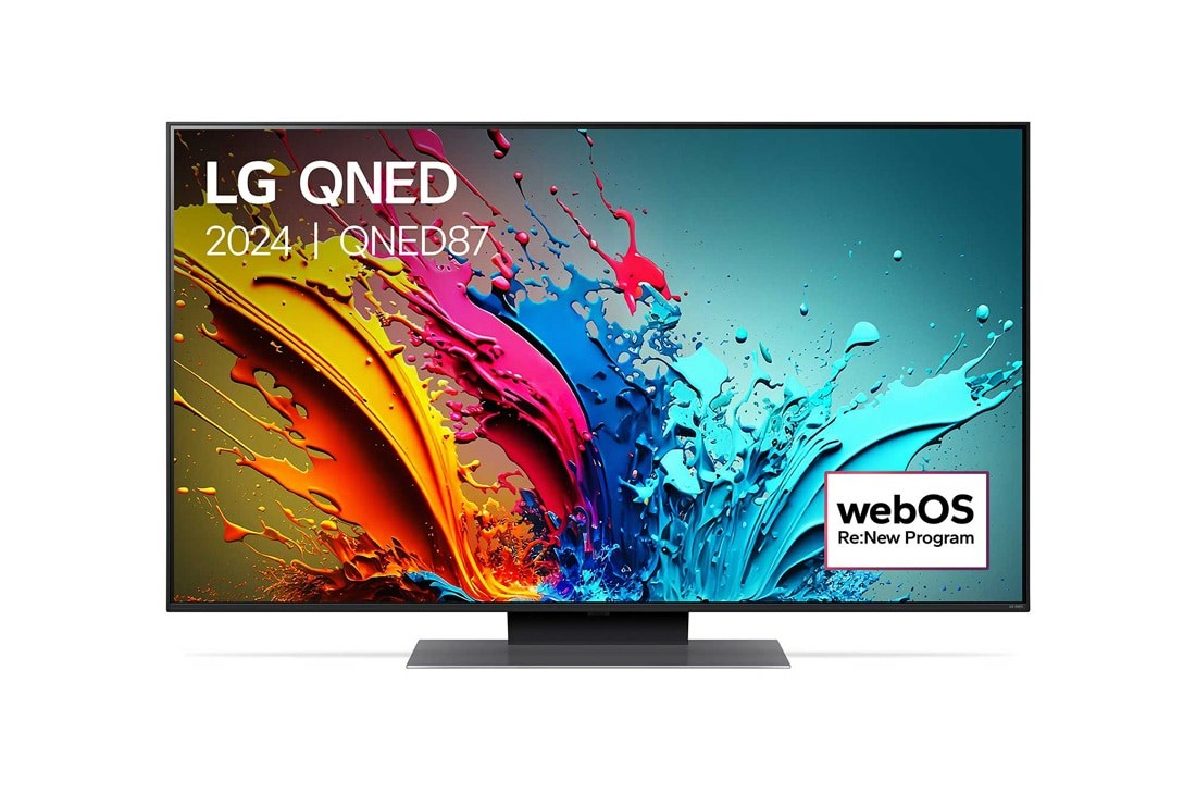 Televizor LG QNED AI QNED87, 55", 4K, Smart TV 2024, i zi