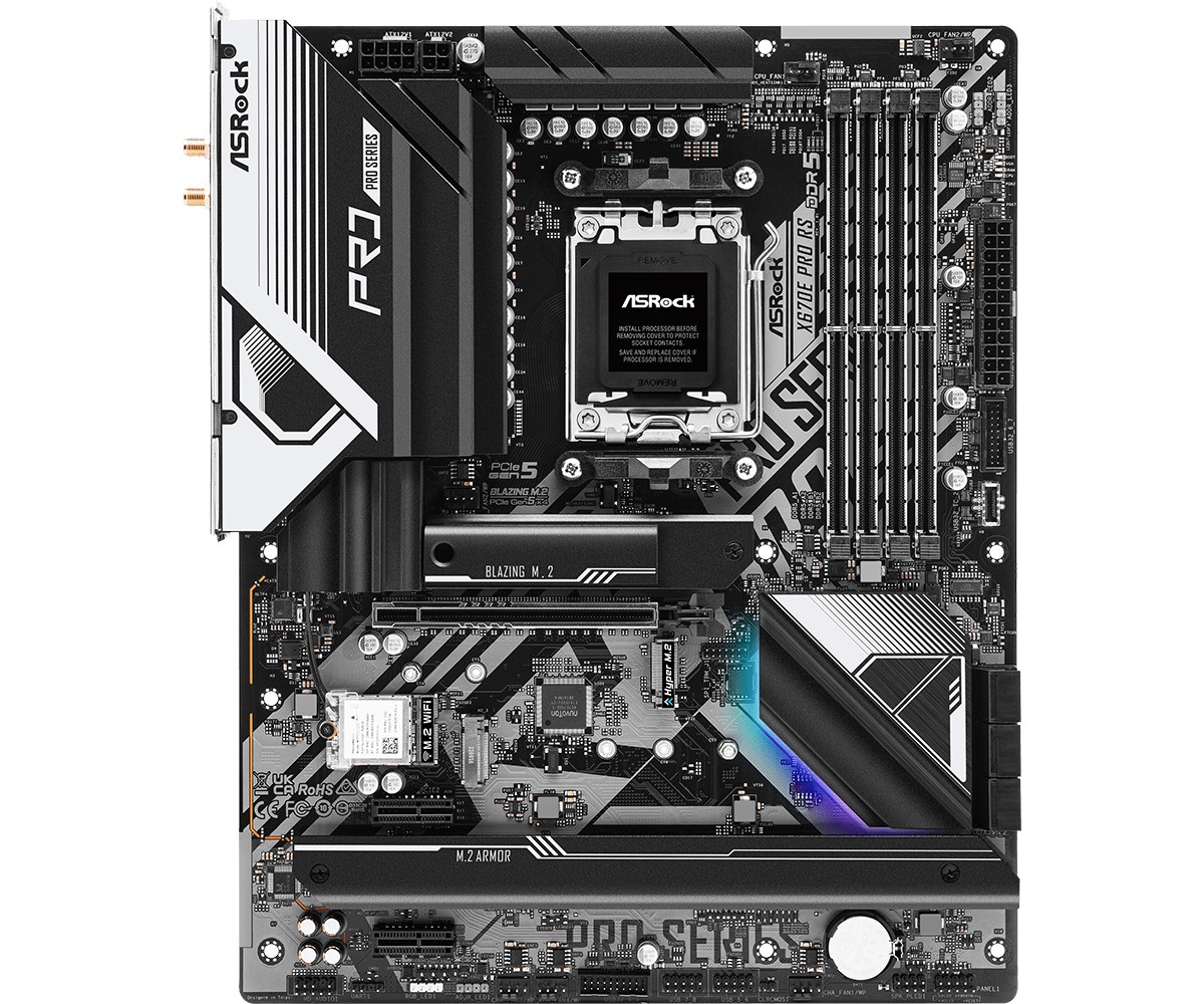 Pllakë amë Asrock X670E Pro RS AMD X670 Socket AM5 ATX