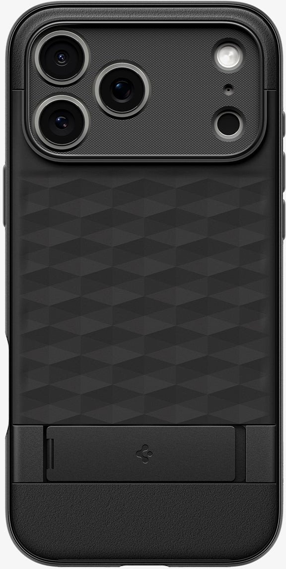 Mbrojtëse telefoni Spigen Parallax S MagSafe për iPhone 17 Pro Max, kompatibile me karikim wireless, e zezë mat