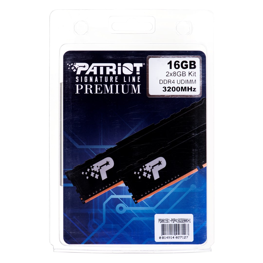 Memorie RAM Patriot Signature Premium PSP416G2666KH1 16 GB (2 x 8 GB) DDR 3200 MHz