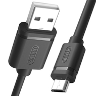 Kabllo Unitek (Y-C454GBK) USB-A - microUSB, 0.5m, e zezë