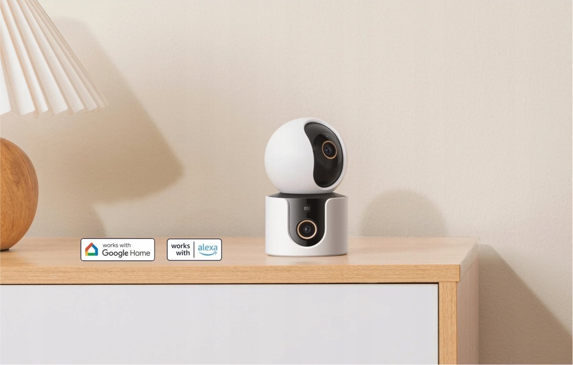 Kamerë sigurie Xiaomi Smart Camera C500 Dual, 2K, WiFi, rrotullim 360°, e bardhë