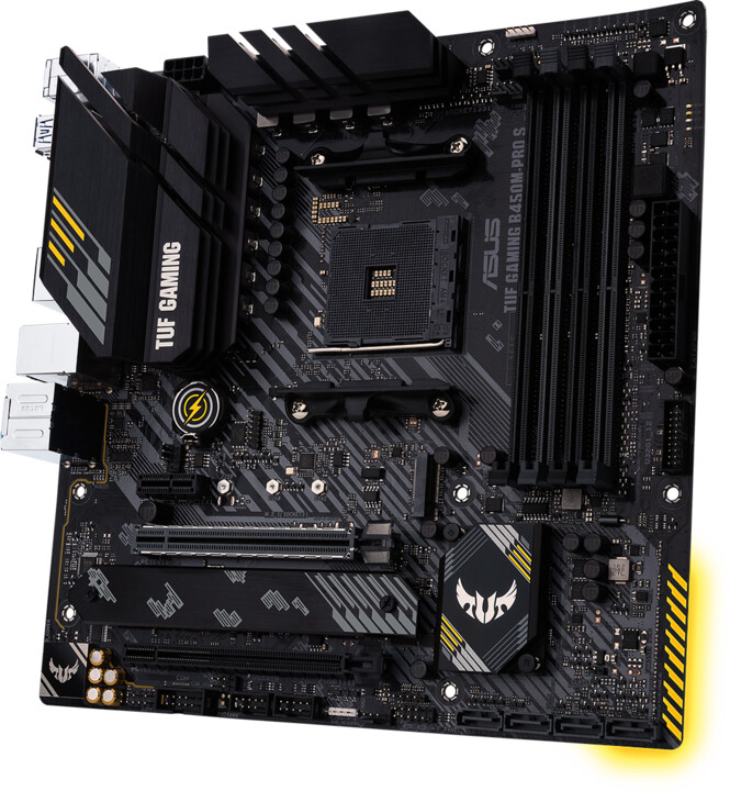 Pllakë amë ASUS TUF GAMING B450M-PRO S - AMD B450