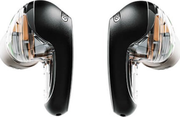 Kufje in ear Skullcandy Rail ANC, wireless, me kuti karikimi, të zeza