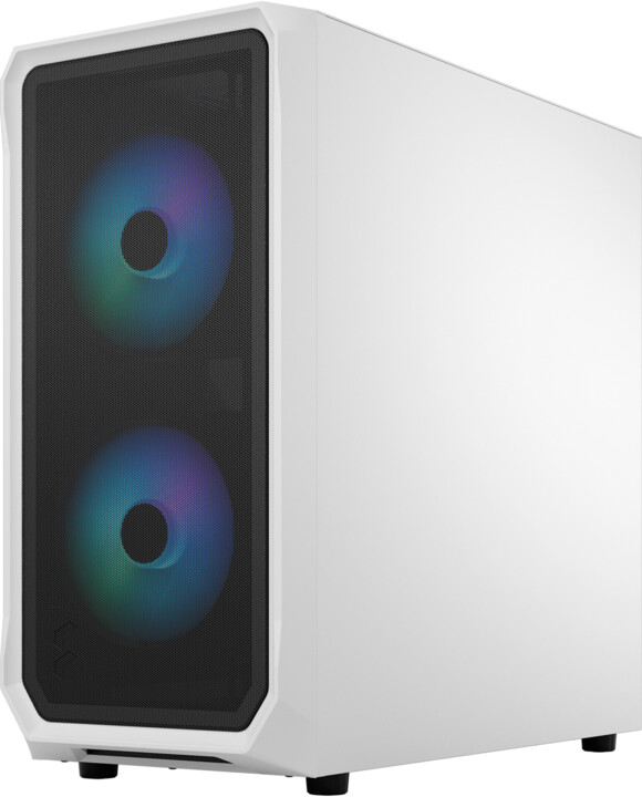 Куќиште Fractal Design Focus 2 RGB White TG Clear Tint