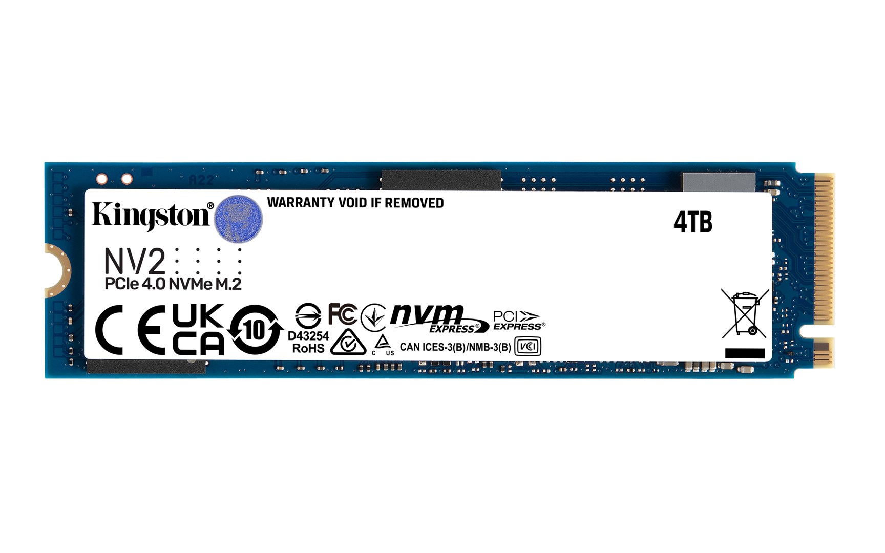 Disk SSD Kingston NV2, 4TB, M.2 2280 NVMe