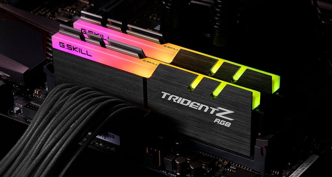 Memorie G.Skill Trident Z RGB, DDR4, 16 GB, 3600 MHz, CL16, F4-3600C16D-16GTZRC