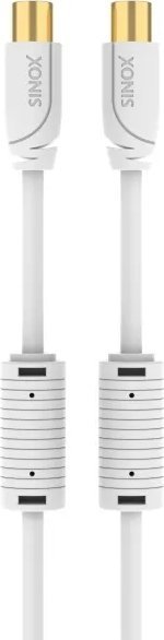 Kabllo antene Sinox SXV092010, seri PRO, e bardhë