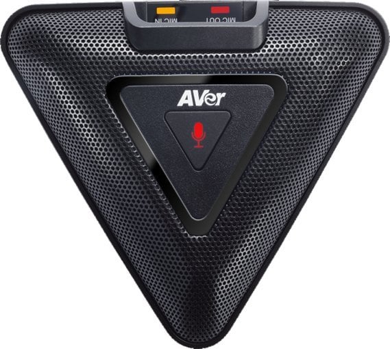 Mikrofon shtesë AVer për VC520 Pro2 dhe FONE540, set 2 copë, i zi