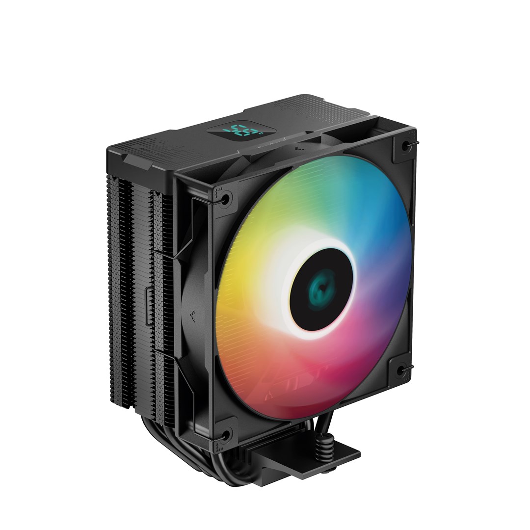 Ftobës për procesor DeepCool AG400 Digital BK ARGB, 12 cm