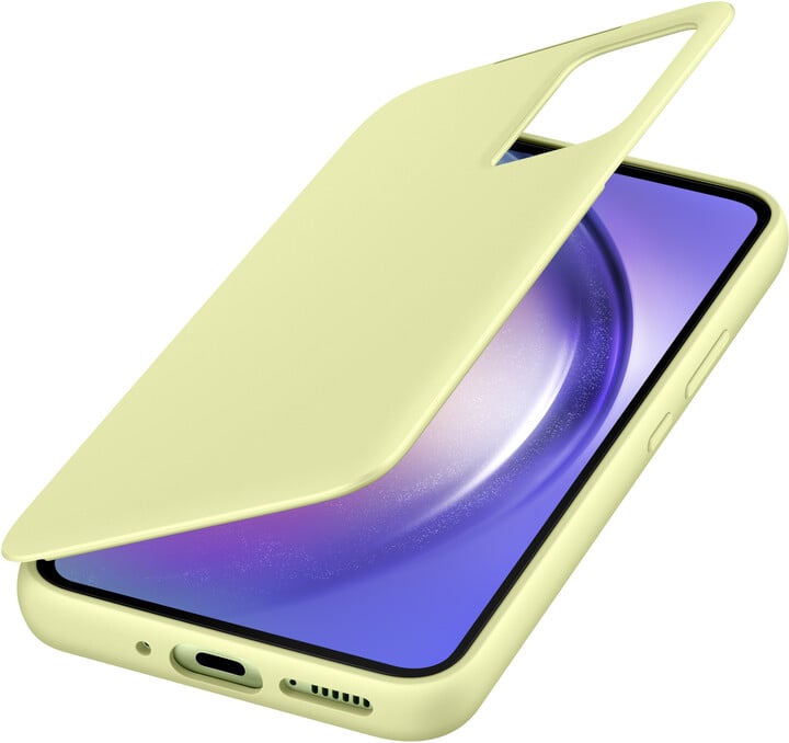 Këllëf Samsung Smart View për Galaxy A54 5G, lime