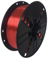 Filament për printim 3D Gembird, PETG, 1,75mm, 1kg, i kuq