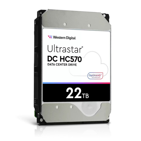 Тврд диск Western Digital Ultrastar, 22TB, 7200RPM
