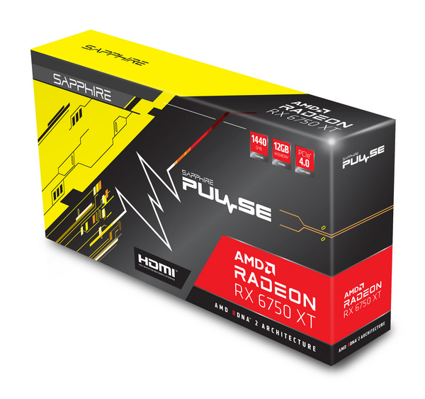 Kartelë grafike SAPPHIRE PULSE AMD Radeon RX 6750 XT GAMING OC 12GB GDDR6 PCI Express 4.0 ATX (11318-03-20G)