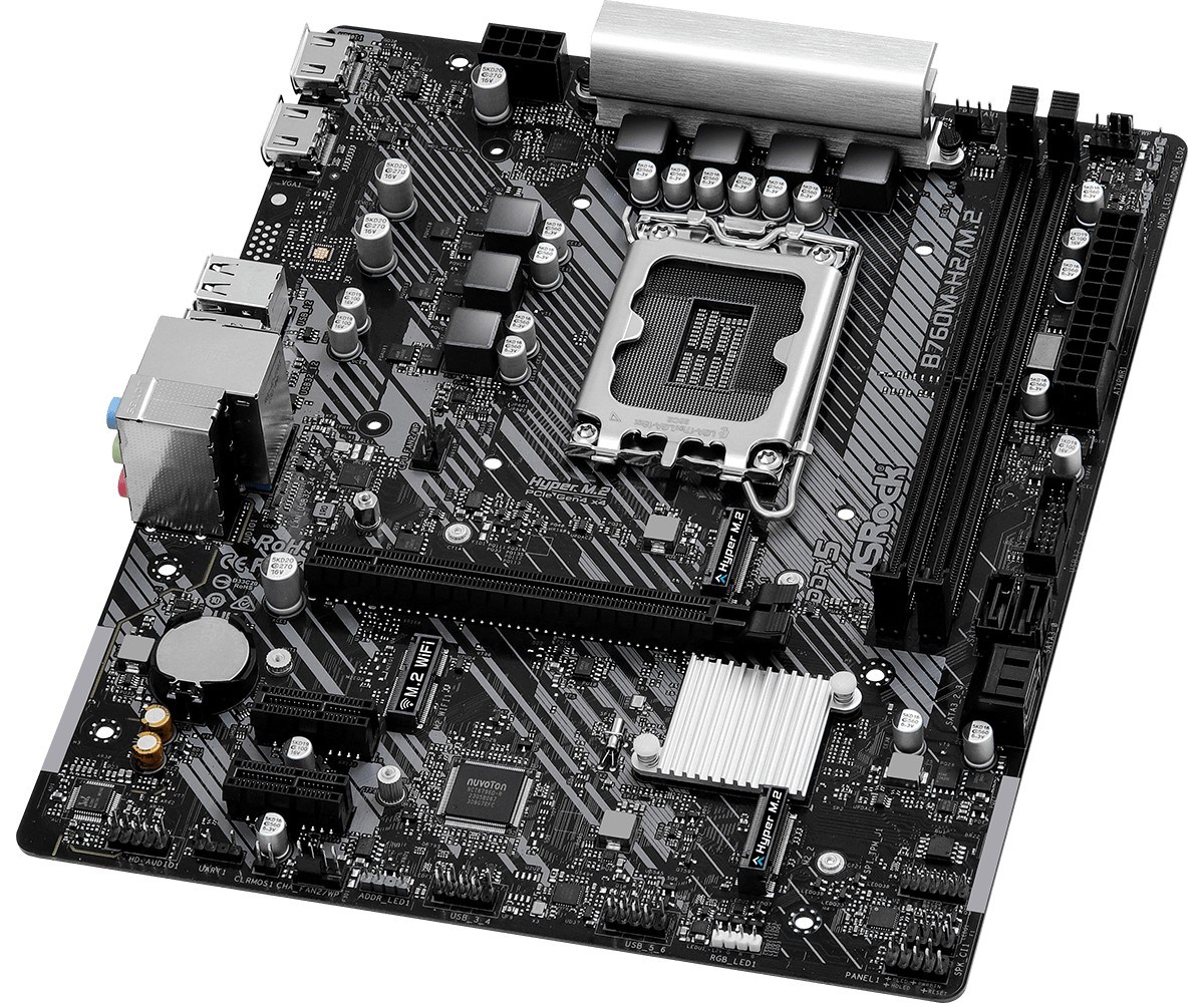Pllakë amë ASRock B760M-H2/M.2