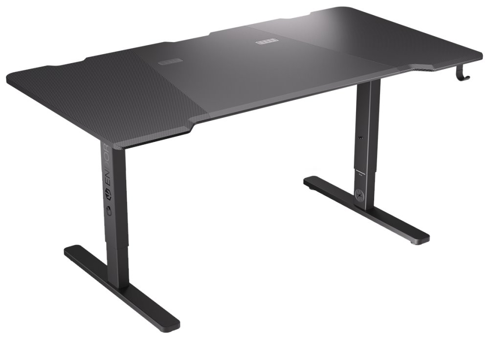 Tavolinë Endorfy Atlas L, 150x78cm, e zezë