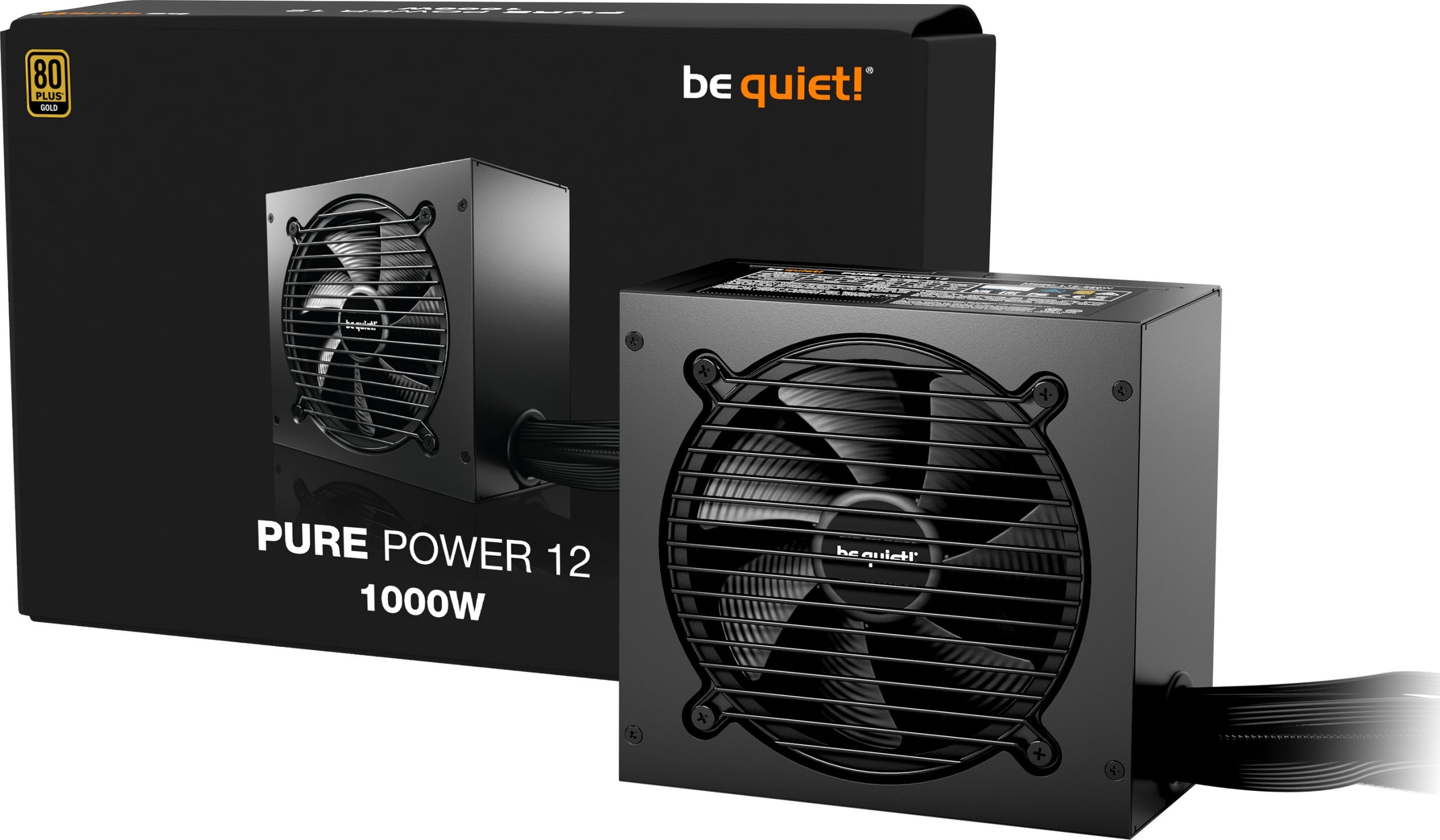 Furnizues energjie Be Quiet Pure Power 12, 1000W, ATX 3.1, i zi