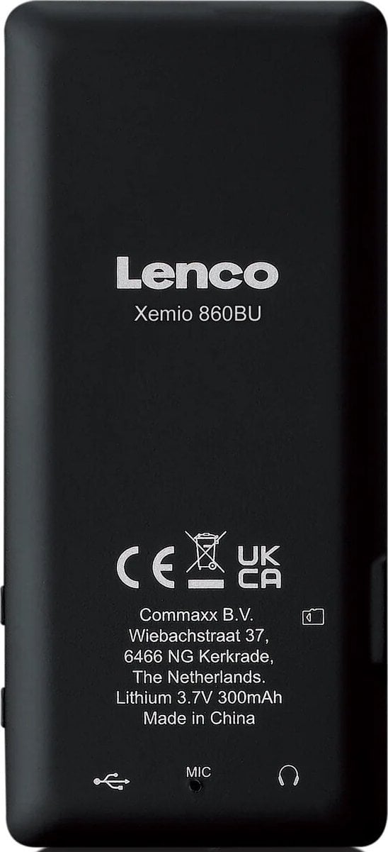 MP4 Player Lenco Xemio-860, 8GB, Bluetooth, blu