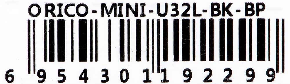 USB Hub Orico Mini, 3x USB-A, 480 Mbps, e zezë