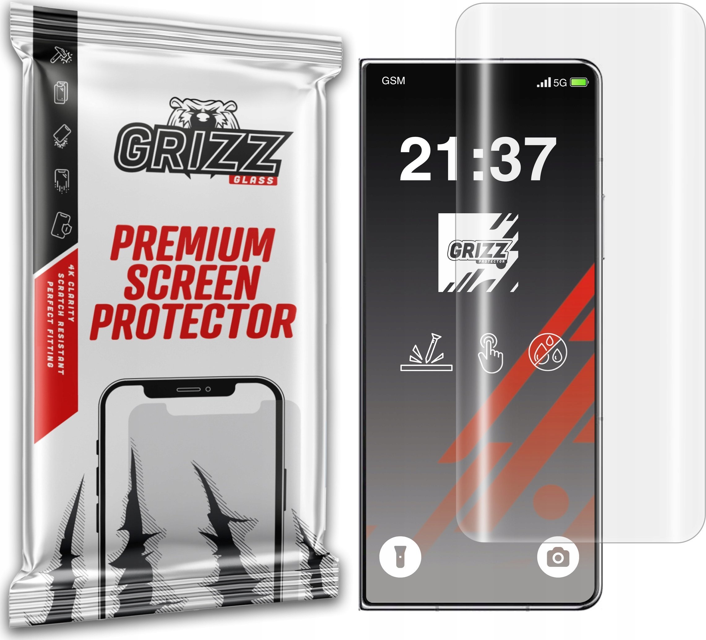 Folie mbrojtëse Hydrogel për ekran Tecno Phantom V Fold 2, transparente