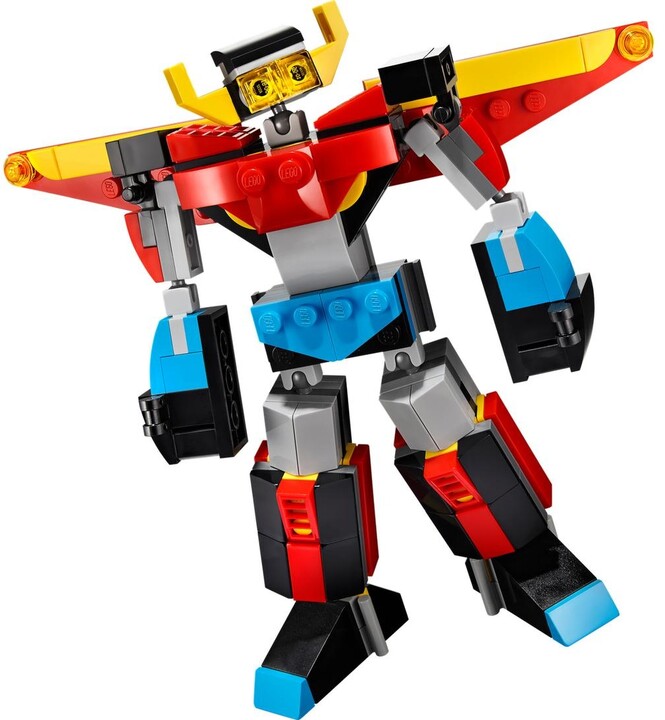 Set LEGO® Creator 3in1 31124 Super robot, 159 pjesë