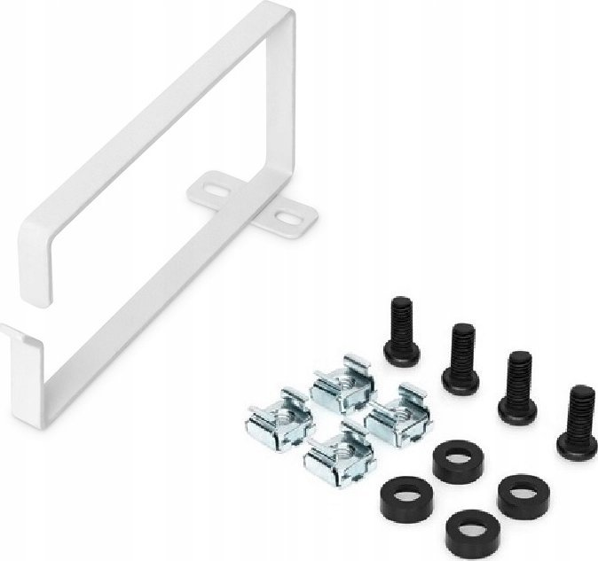 Unaza menaxhimi kabllosh Digitus, për kabinete 19", set 10 copë, të zeza