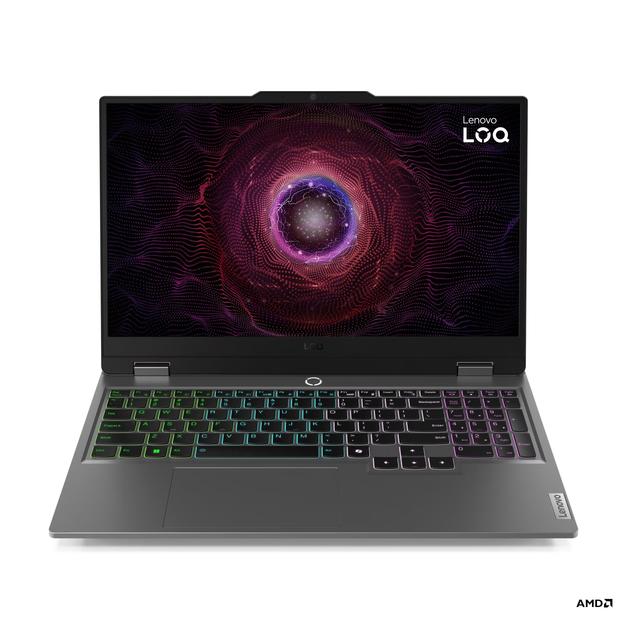 Laptop Lenovo NB LOQ 15ARP9, 15.6", AMD Ryzen 7 7435HS, 24GB RAM DDR5-4800, 512GB SSD, NVIDIA GeForce RTX 4050 6GB GDDR6, i hirtë