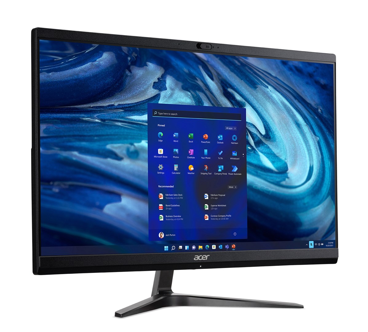 Kompjuter ACER Veriton VZ2594G, 23.8", Intel i3-1215U, 8GB DDR4, 512GB SSD, i zi