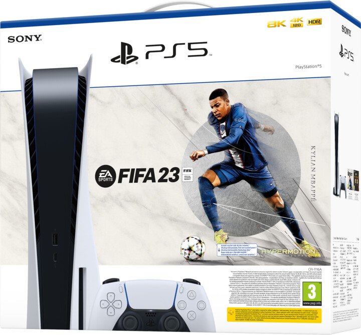 Konsolë Sony PlayStation 5 + FIFA 23