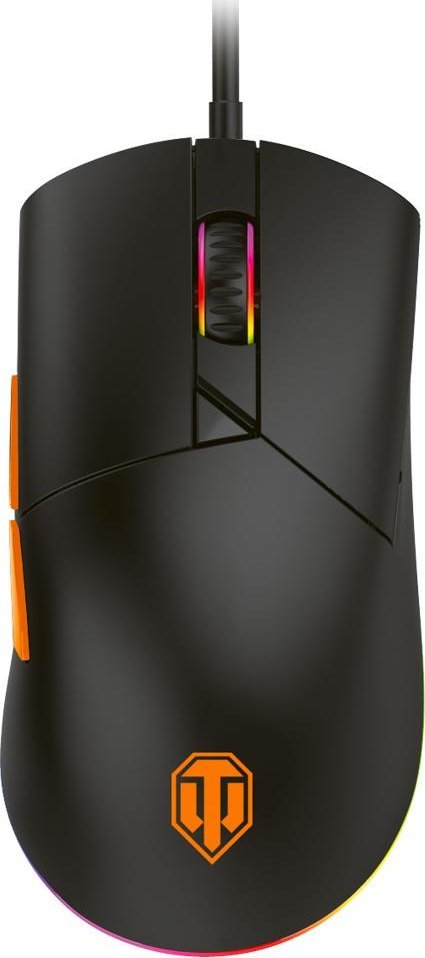 Maus lojërash Yenkee Intruder WT200, me kabllo, sensor optik, i zi