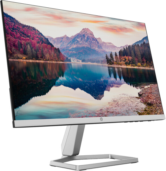 Monitor HP M22f - LED, 21.5", FullHD, i zi / argjendtë